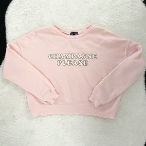 Champagne Please Pullover